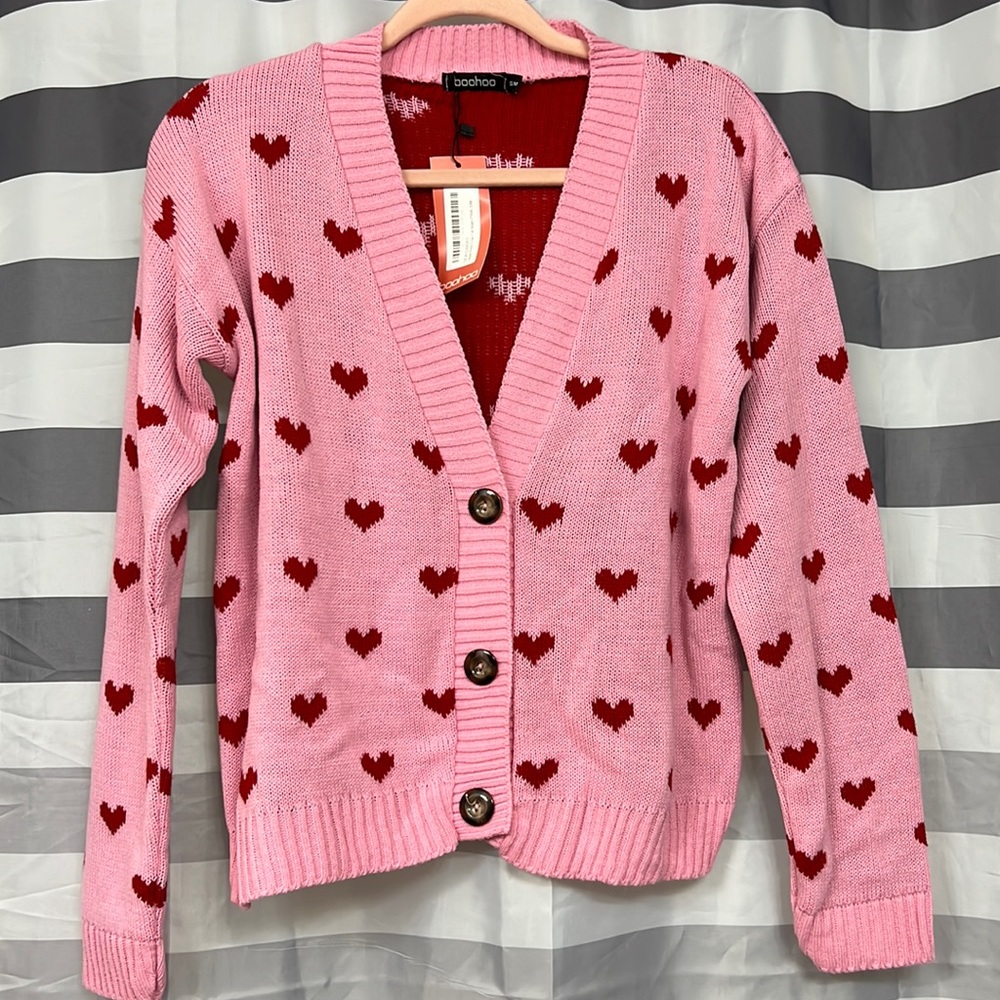 Boohoo Cardigan Sweater